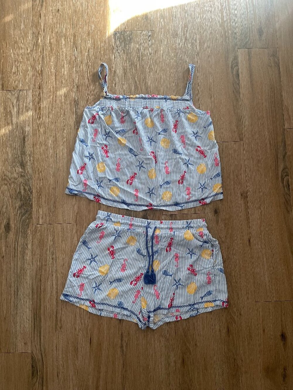 Nautical themed pajamas - Women's Large